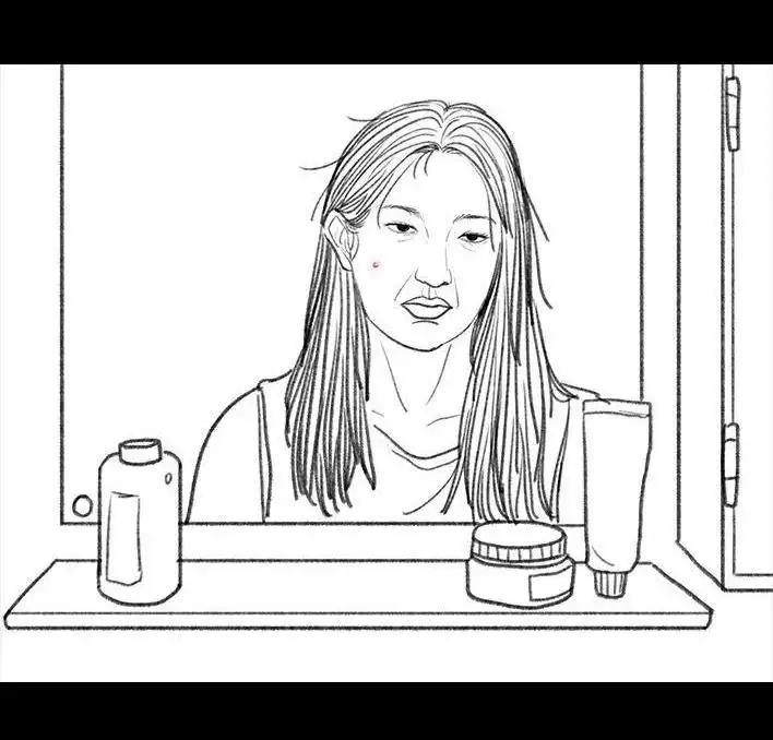 胡渣少女 第22回 痘痘 第39页