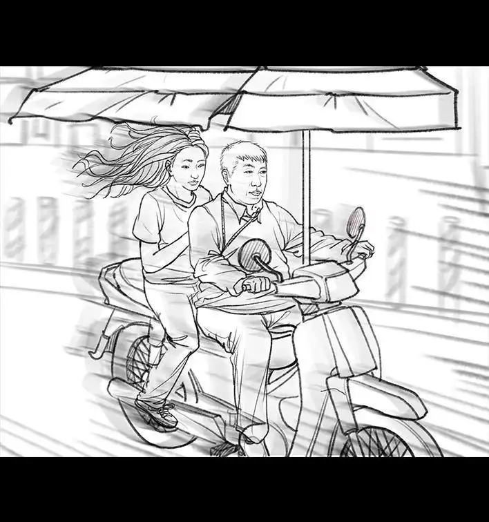 胡渣少女 第50回 摩的师傅 第13页