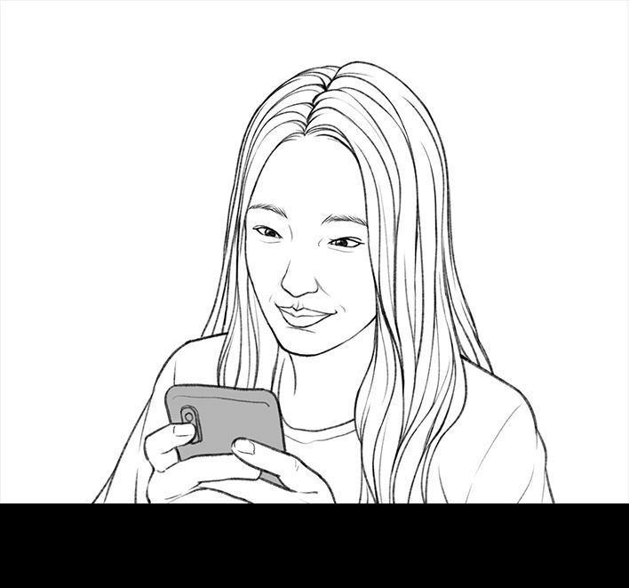 胡渣少女 第63回 社交软件偶遇前任 第100页