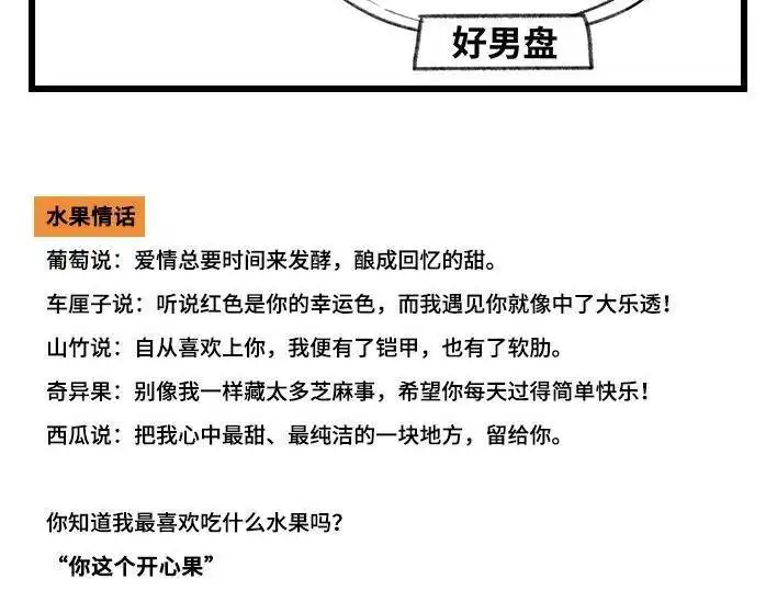 胡渣少女 第66回 水果男子图鉴 第55页