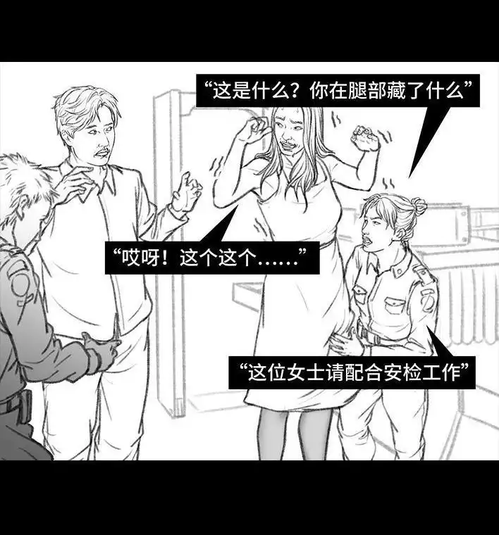 胡渣少女 第88回 机场安检 第26页