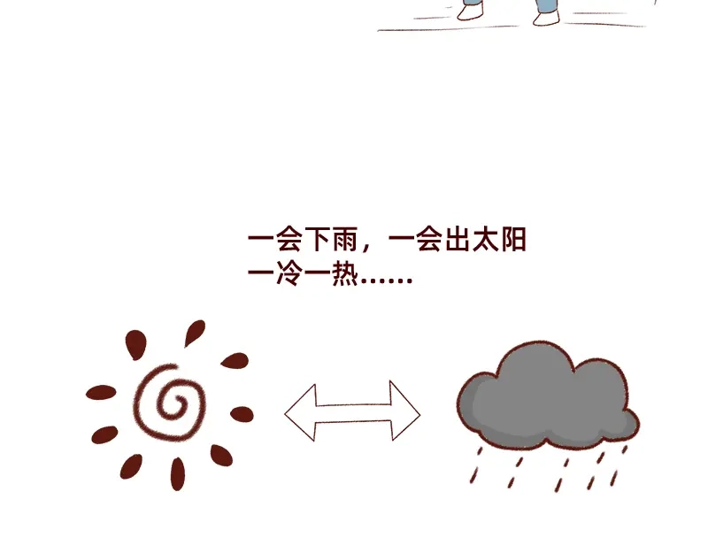 《加零的漫画日记》不知道为什么这么多雨下~ 第9页