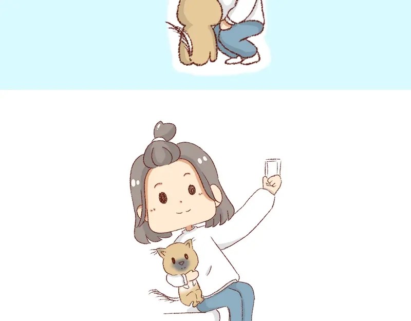 《加零的漫画日记》双11我家来了条单身狗 第22页