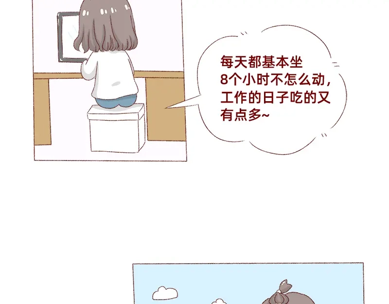 《加零的漫画日记》在新年名正言顺的长胖~ 第9页