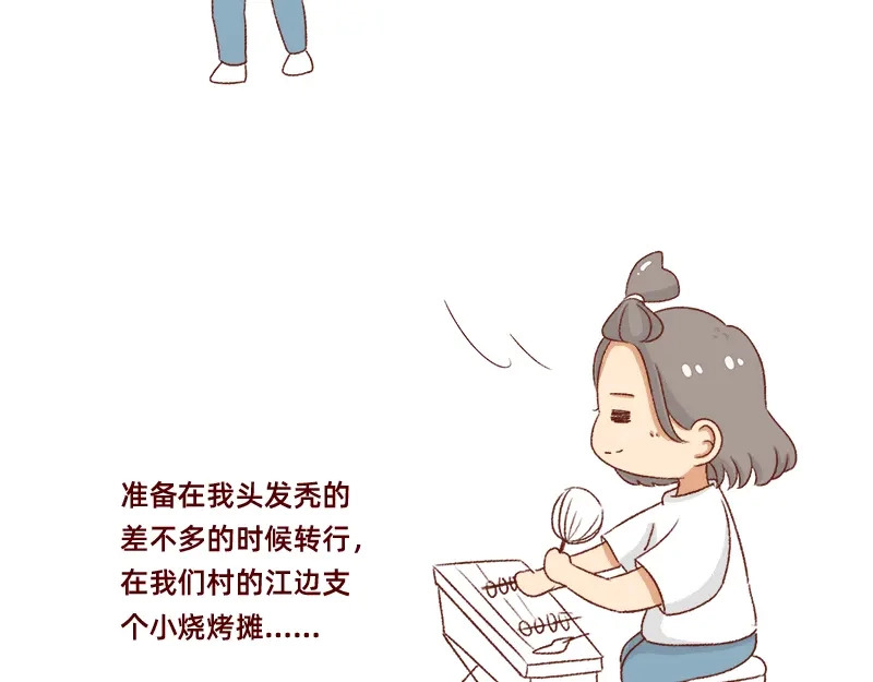 《加零的漫画日记》设计师转行卖烧烤~ 第20页