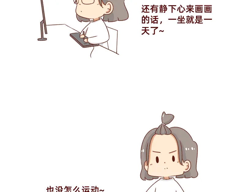 《加零的漫画日记》发胖的借口~ 第19页