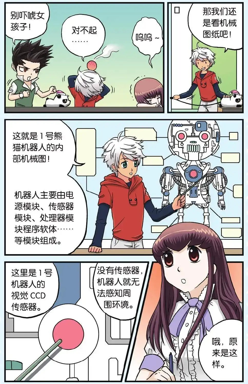 《机甲熊猫》单话 第05回 神秘的生日礼物 第3页