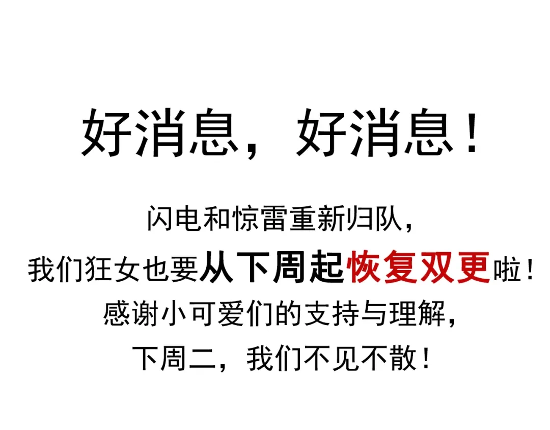 狂女重生：纨绔七皇妃 通知-恢复双更 第1页