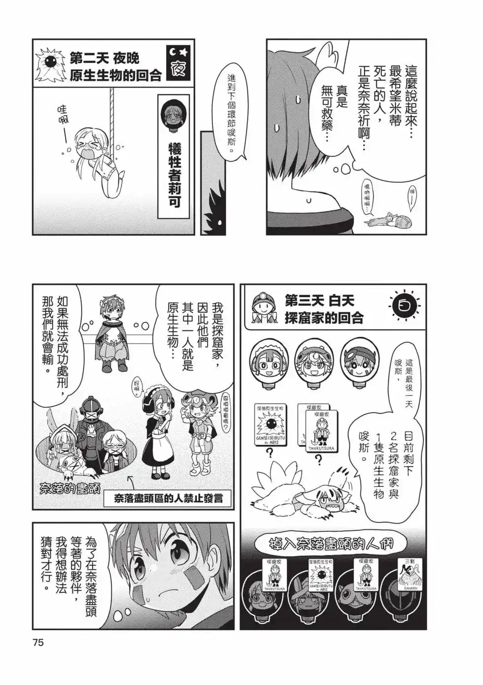 《来自深渊 官方创作集》单行本 第04卷 第74页