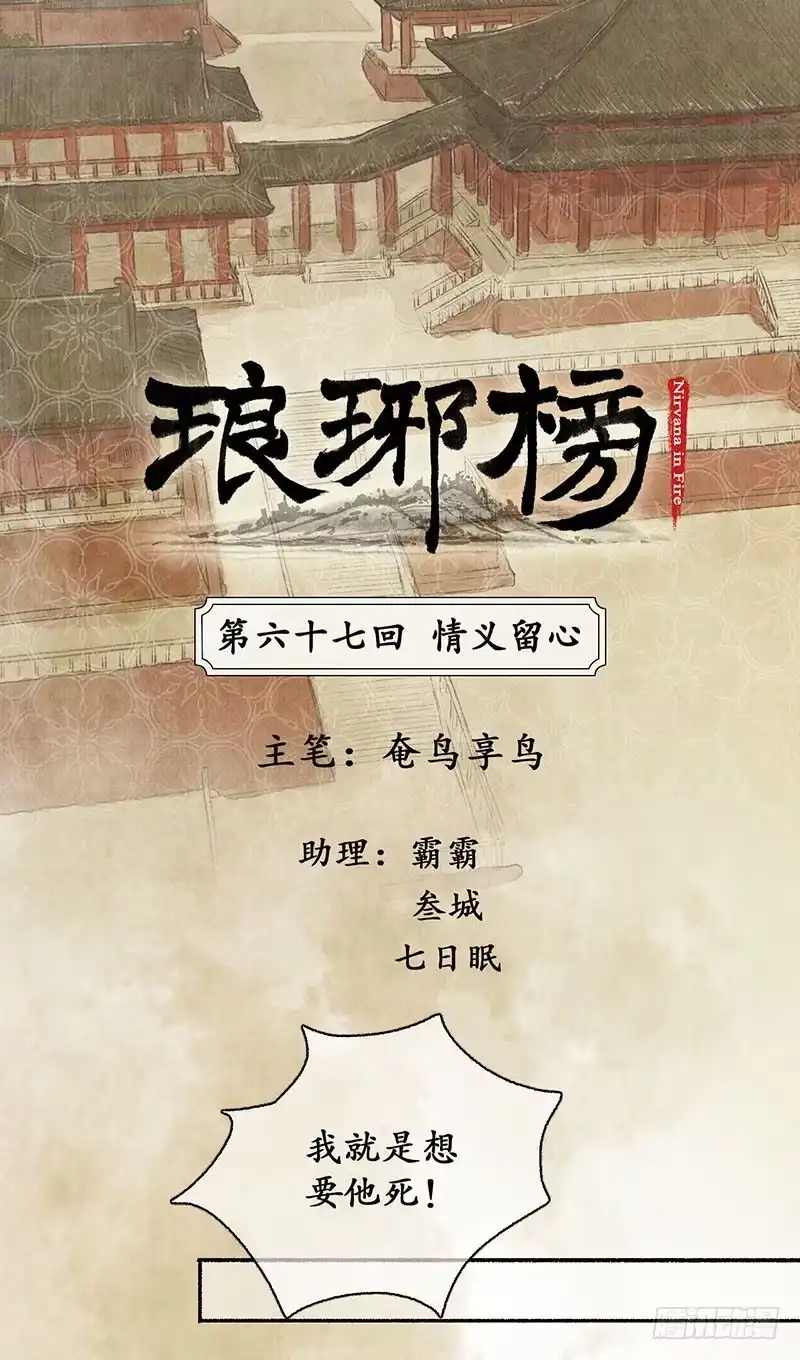《琅琊榜》情义留心 第1页