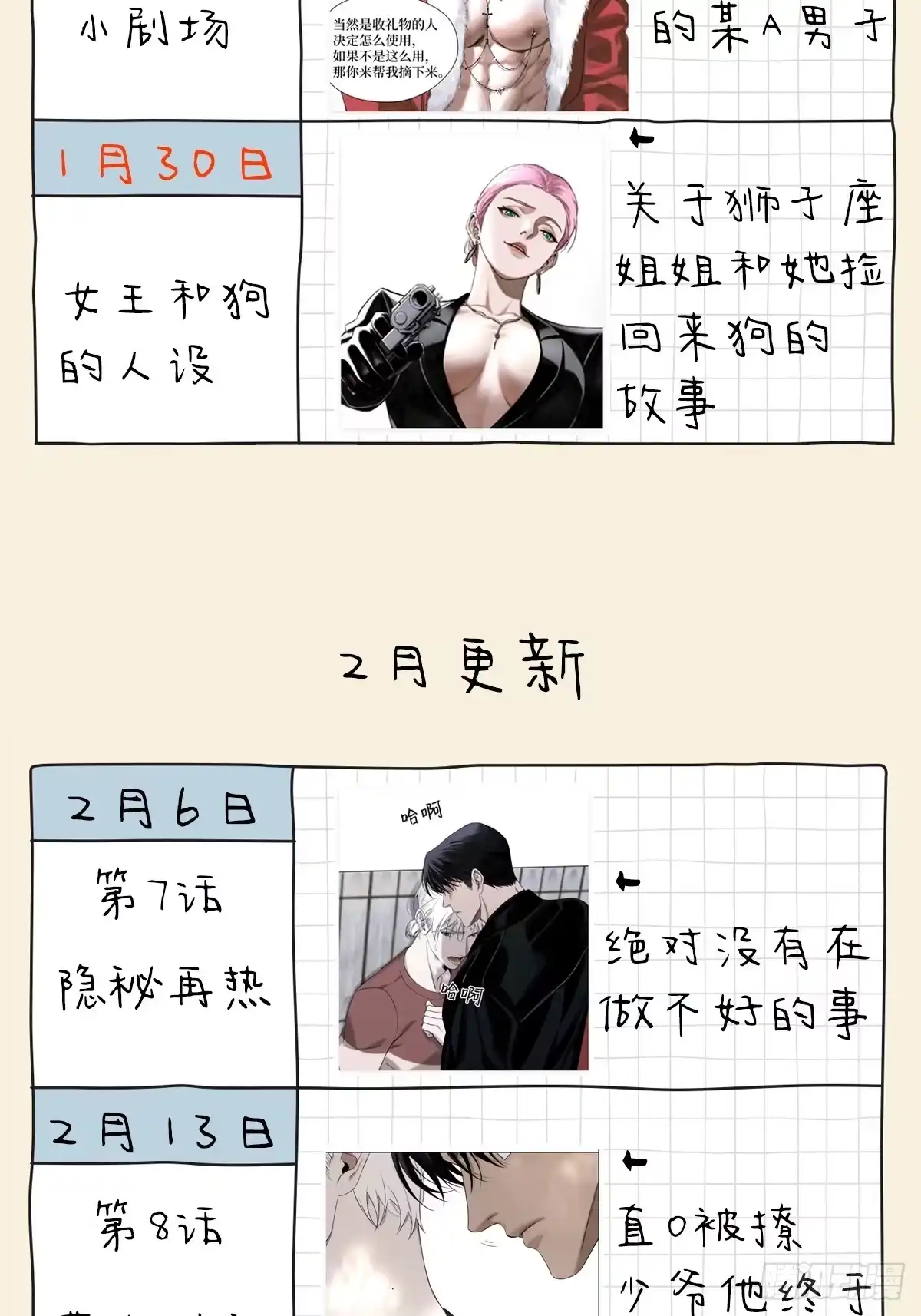 《蓝血少年》更新日历 第2页