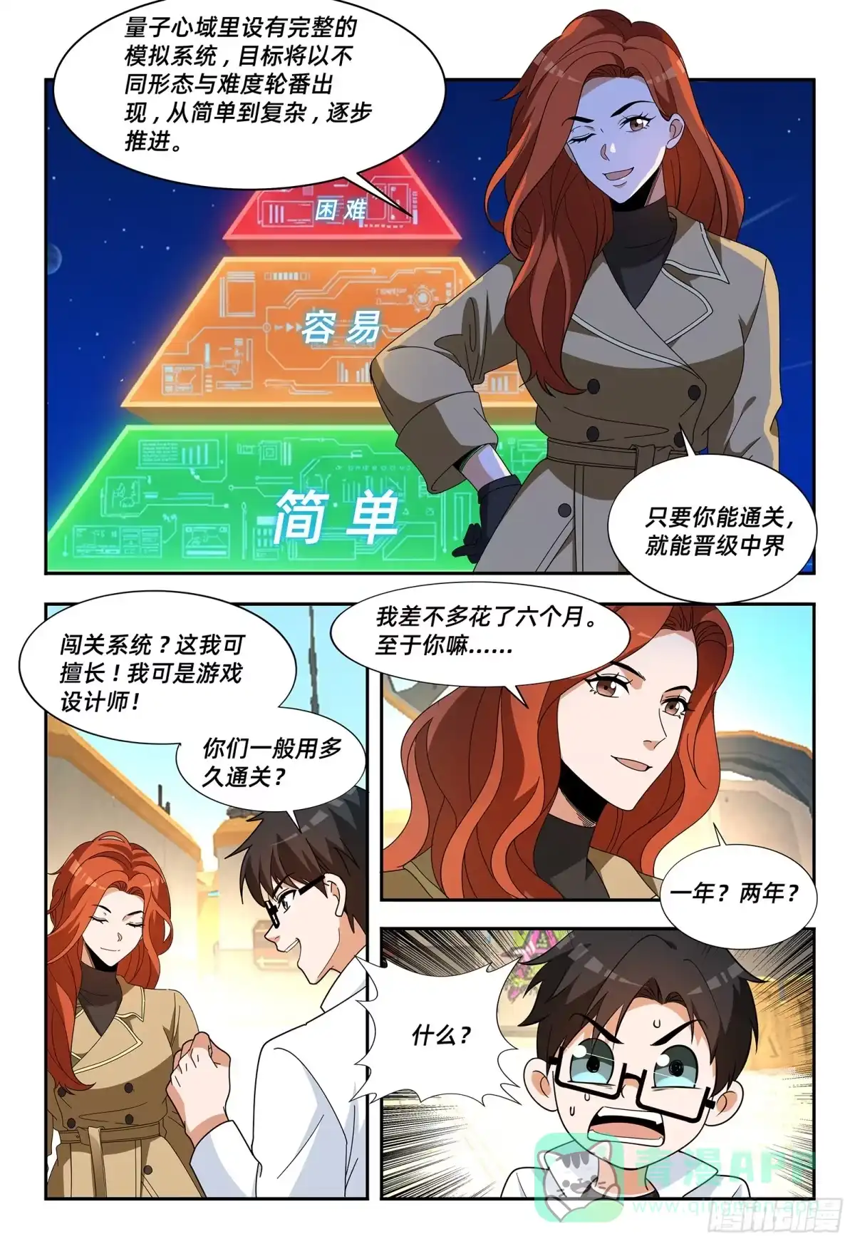 《量子幻想 - 玻优优崛起》第48话 量子心域 第6页