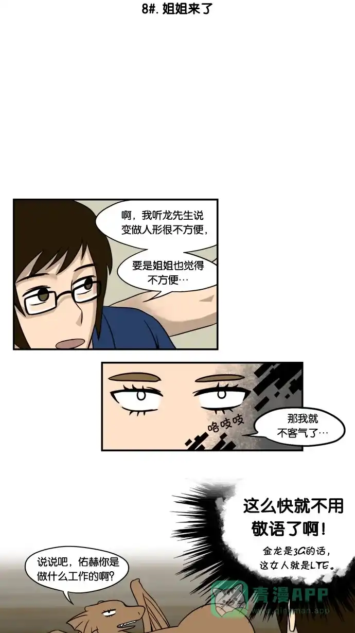 《邻家小龙》[第8&9话] 姐姐来了&爱情，死亡和截稿日是无法阻止的 第3页