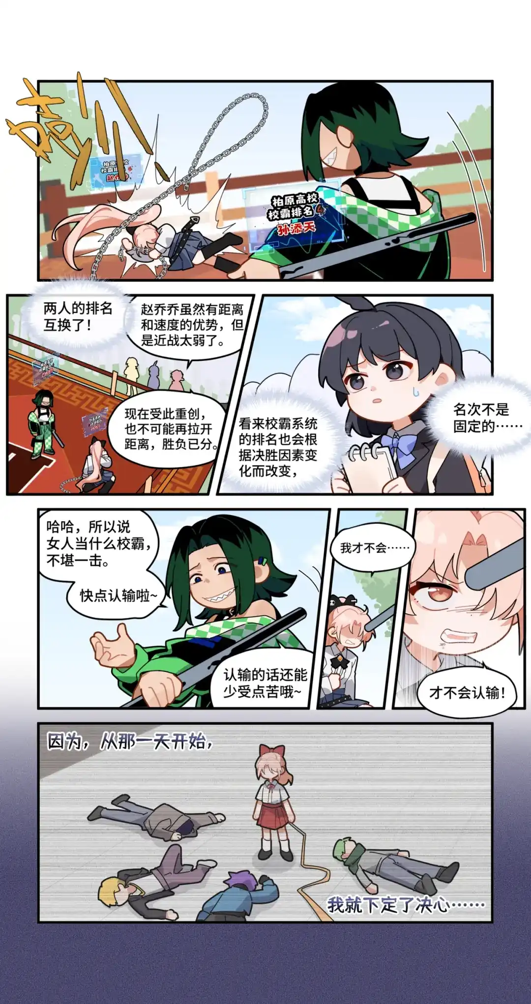 《路人甲拒绝制霸校园》06 乔乔的故事(下) 第5页