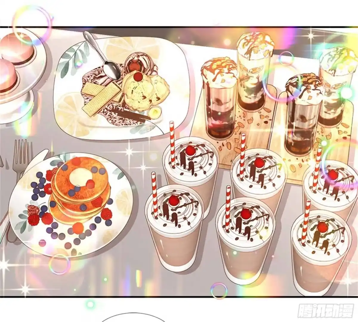 《妈咪快跑：爹地追来了》第167话美食应援打call 第2页