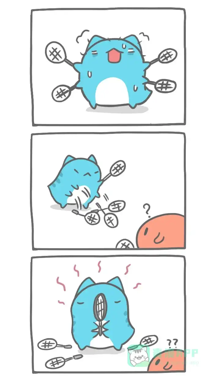 猫猫虫咖波 [第217话] 羽毛球 第3页