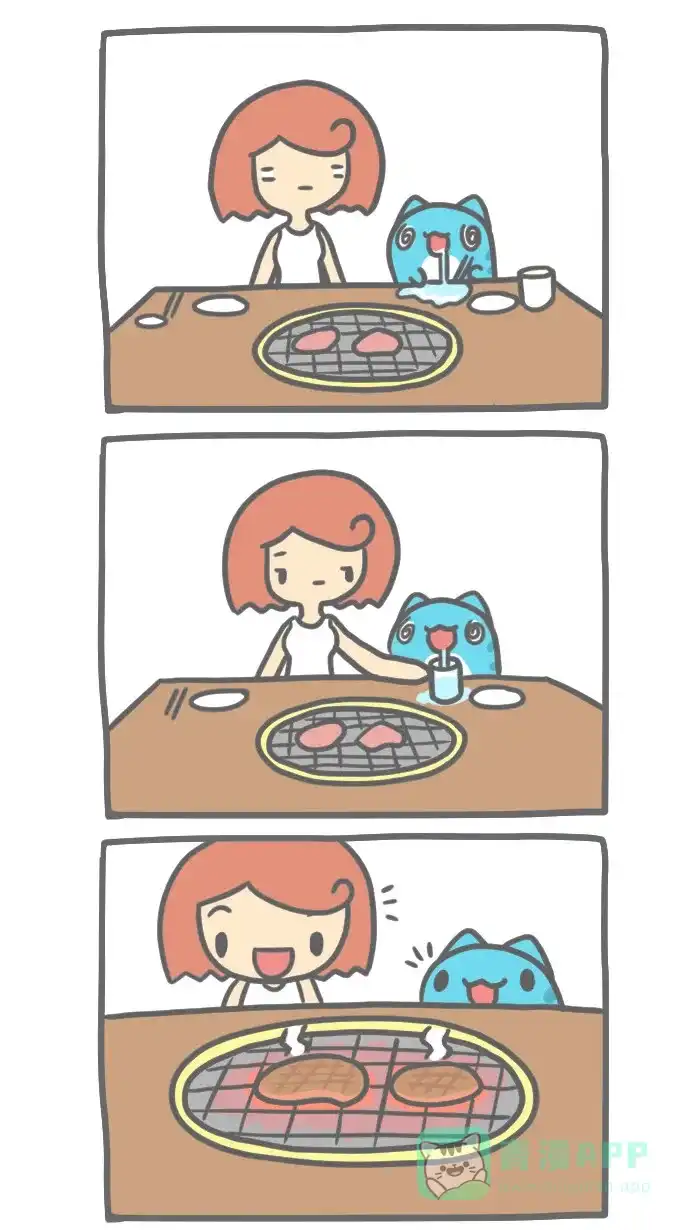 猫猫虫咖波 [第220话] 吃烤肉 第2页
