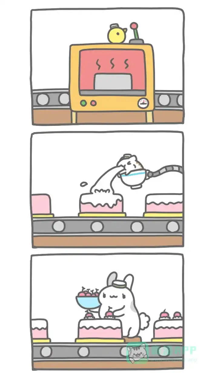 猫猫虫咖波 [第232话] 蛋糕工厂 第2页
