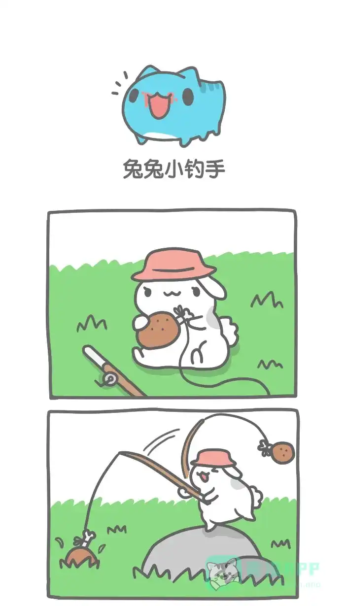 猫猫虫咖波 [第238话] 兔兔小钓手 第1页