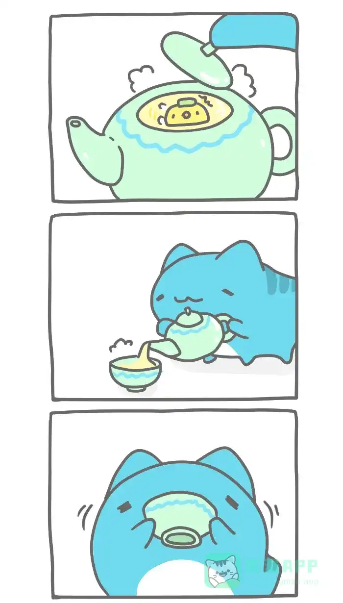 猫猫虫咖波 [第246话] 好朋友泡的茶 第2页