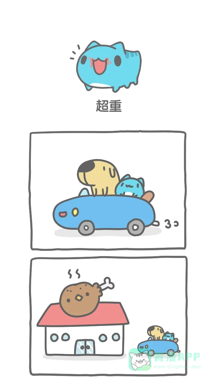 猫猫虫咖波 [第295话] 超重 第1页