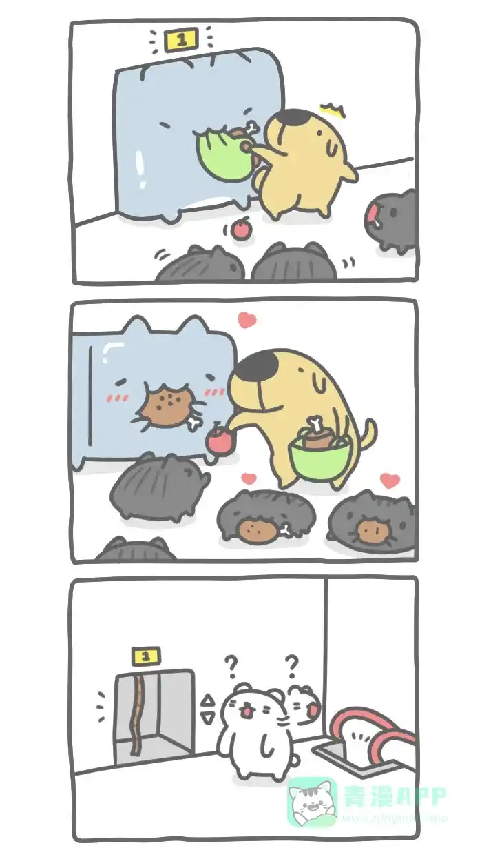 猫猫虫咖波 [第297话] 电梯猫虫 第5页