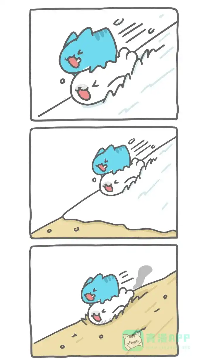 猫猫虫咖波 [第306话] 小海豹滑雪板 第4页
