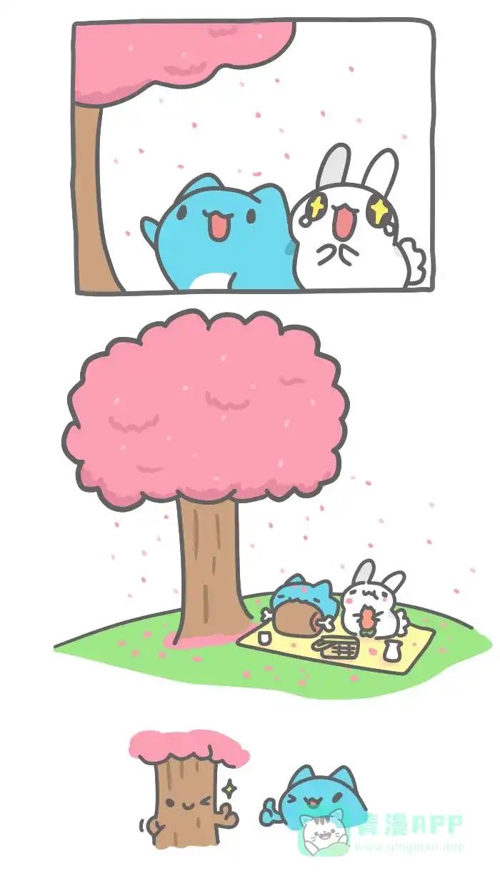 猫猫虫咖波 [第331话] 赏樱 第5页