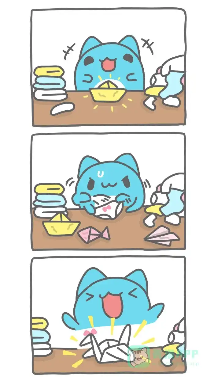 猫猫虫咖波 [第339话] 折衣服 第3页