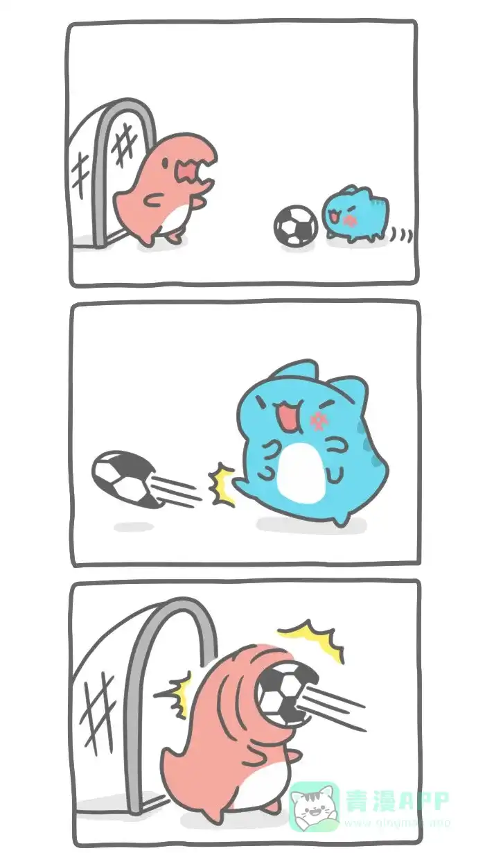 猫猫虫咖波 [第348话] 踢足球 第3页