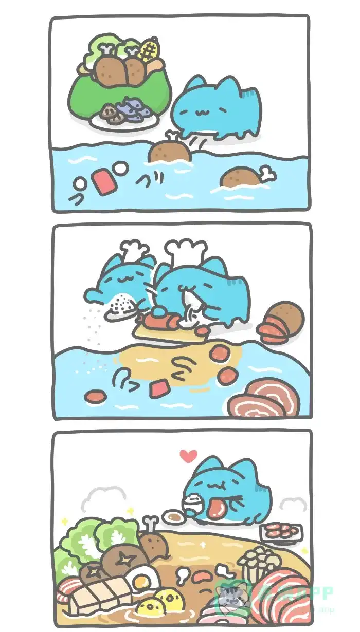 猫猫虫咖波 [第388话] 温泉火锅 第4页