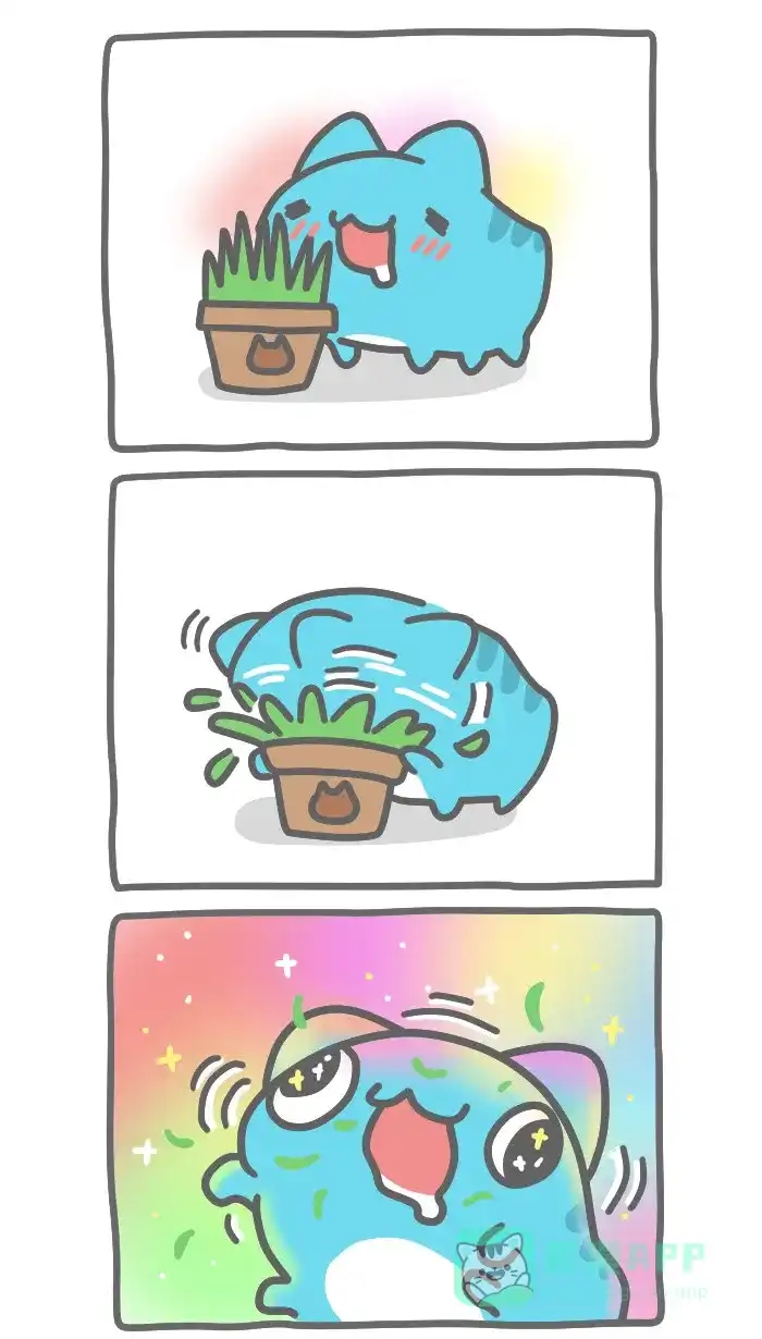 猫猫虫咖波 [第396话] 猫草 第2页