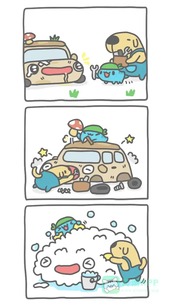 猫猫虫咖波 [第400话] 古董车 第4页