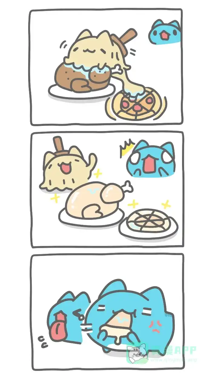 猫猫虫咖波 [第405话] 拖把猫虫 第4页