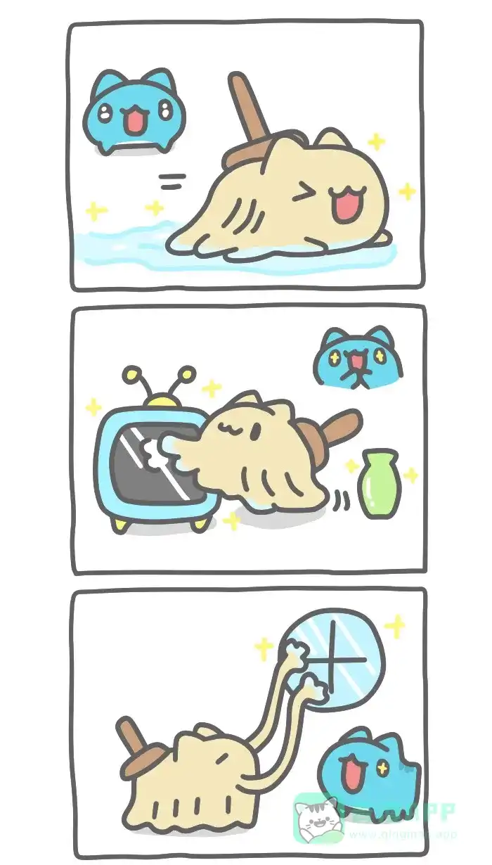 猫猫虫咖波 [第405话] 拖把猫虫 第3页