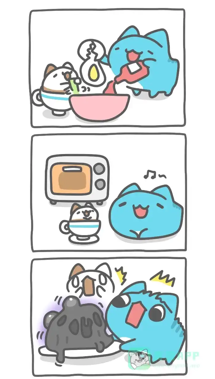 猫猫虫咖波 [第406话] 失败的蛋糕 第4页