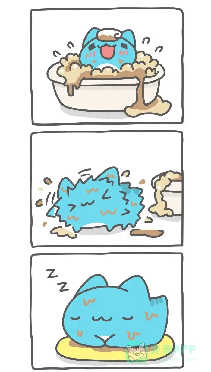 猫猫虫咖波 [第409话] 泡泡浴 第4页