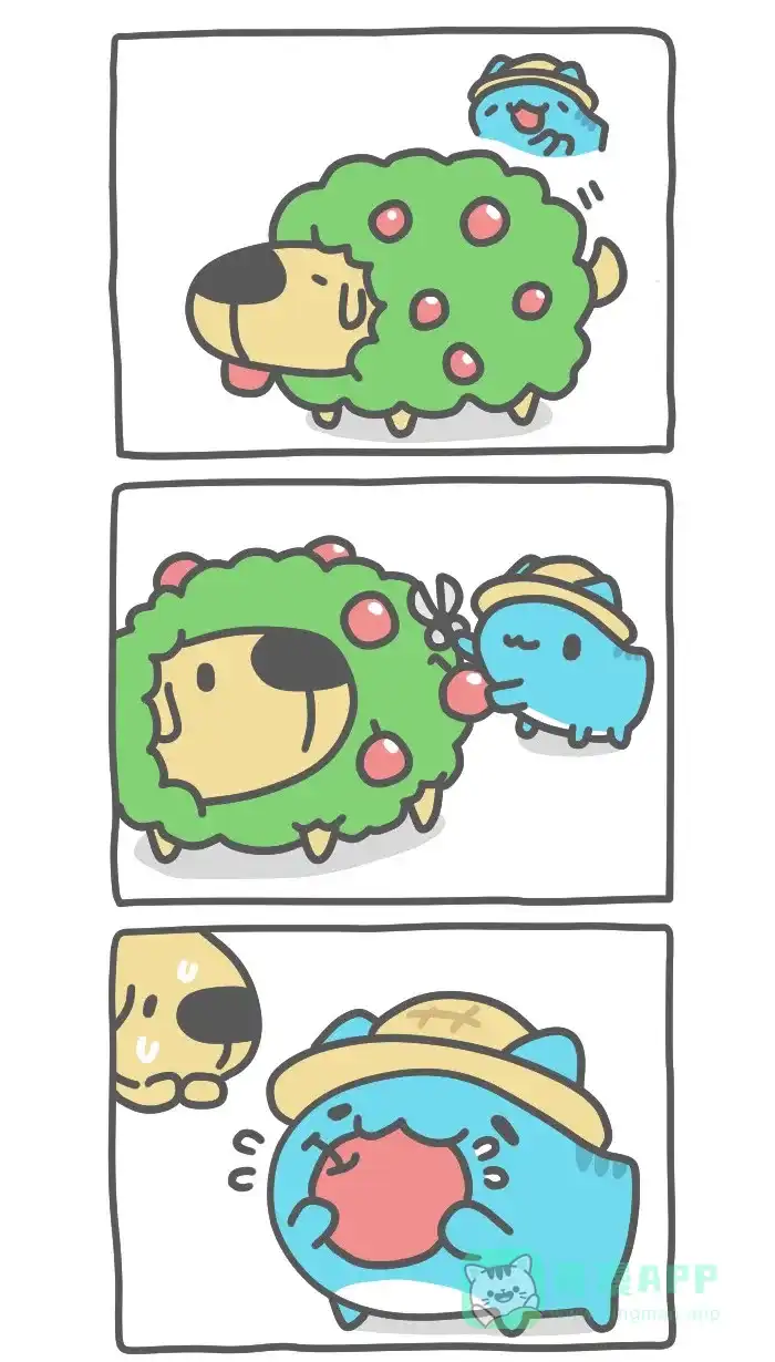 猫猫虫咖波 [第416话] 种苹果 第4页