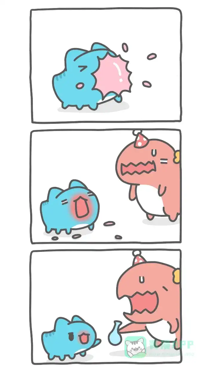 猫猫虫咖波 [第445话] 折气球 第4页