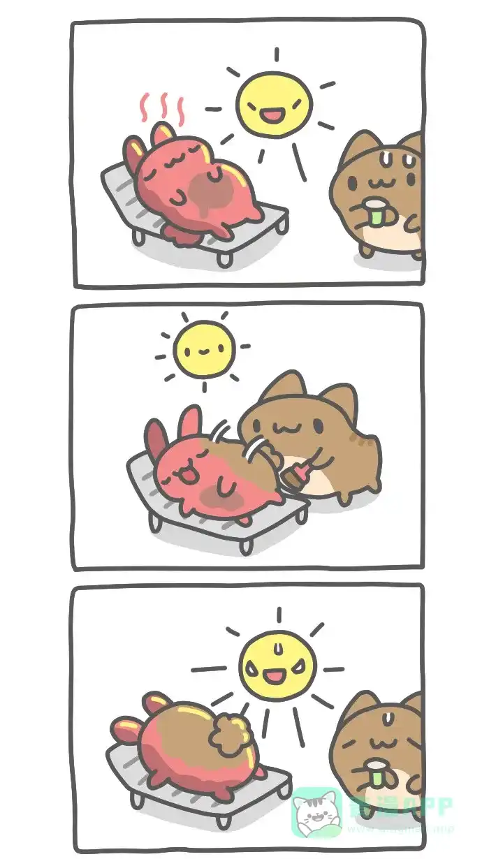 猫猫虫咖波 [第449话] 日光浴 第4页