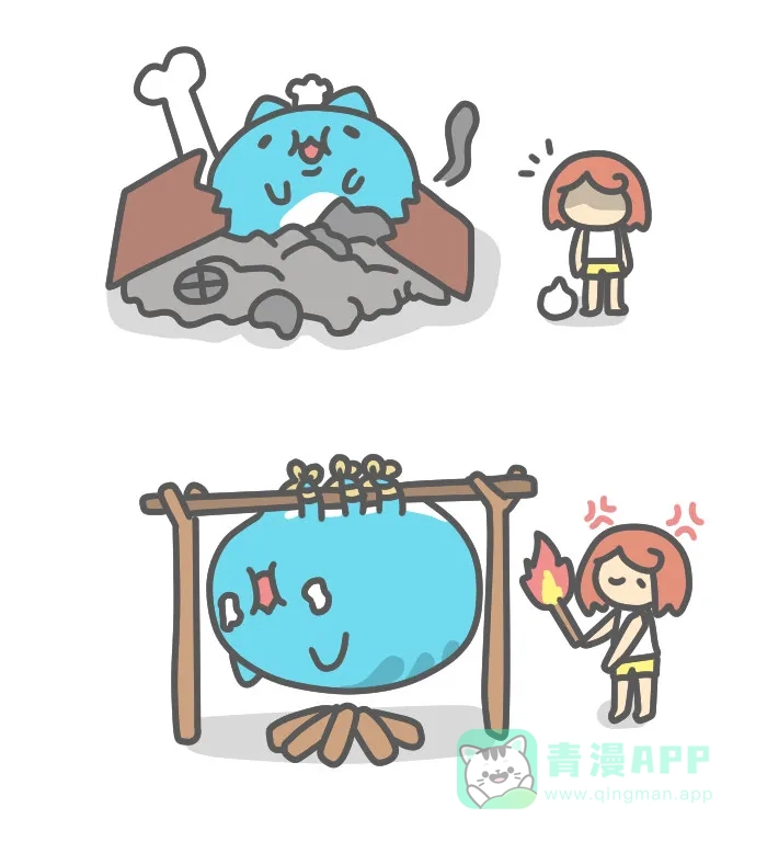 猫猫虫咖波 [第483话] 巨型烤鸡腿 第6页