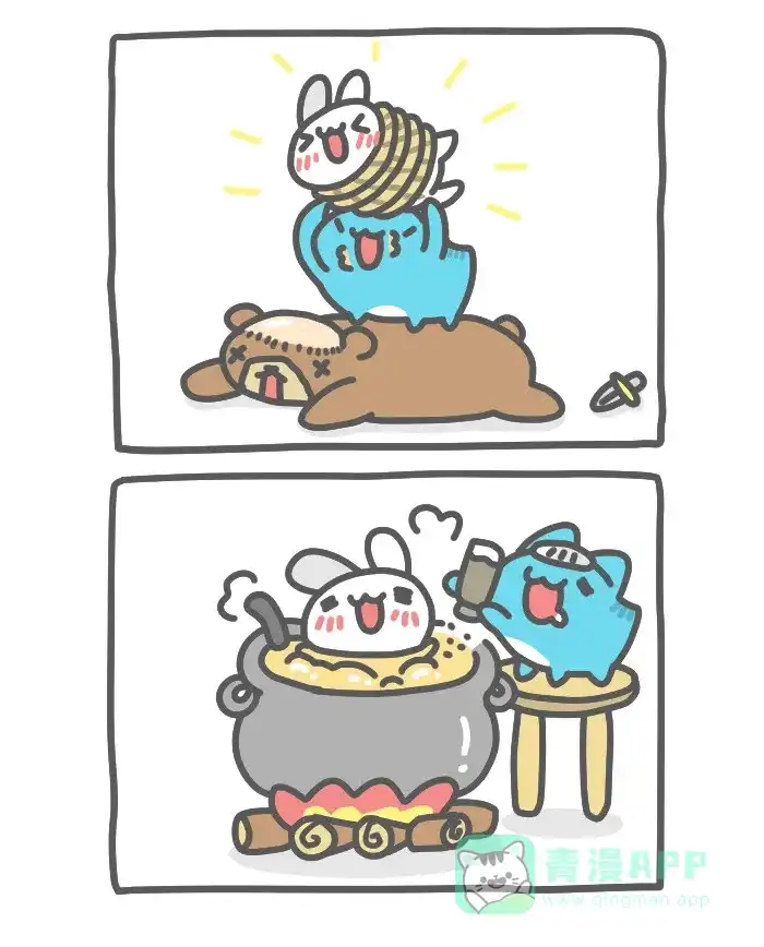 猫猫虫咖波 [第485话] 溜滑梯&抢夺兔兔 第5页