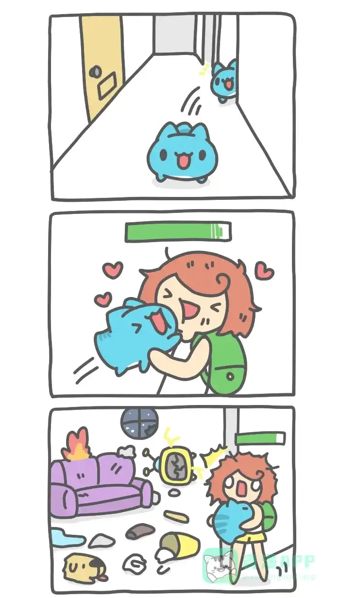 猫猫虫咖波 [第488话] 补血&打结 第2页