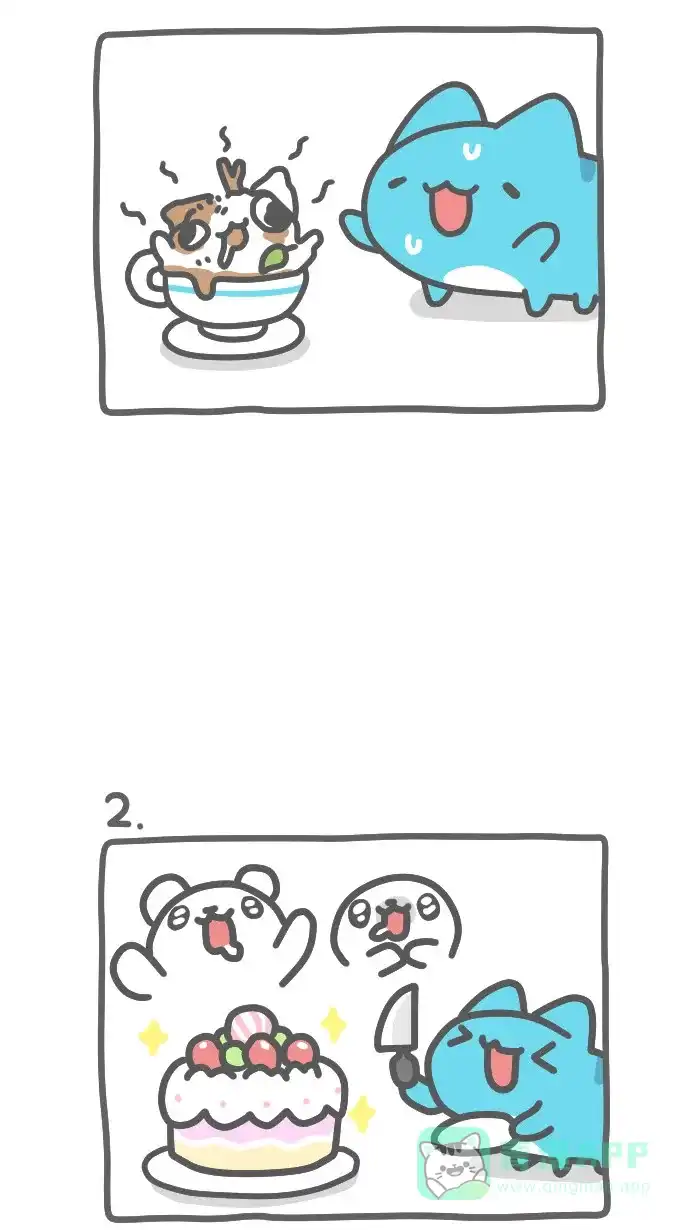 猫猫虫咖波 [第506话] 复活＆切蛋糕 第3页
