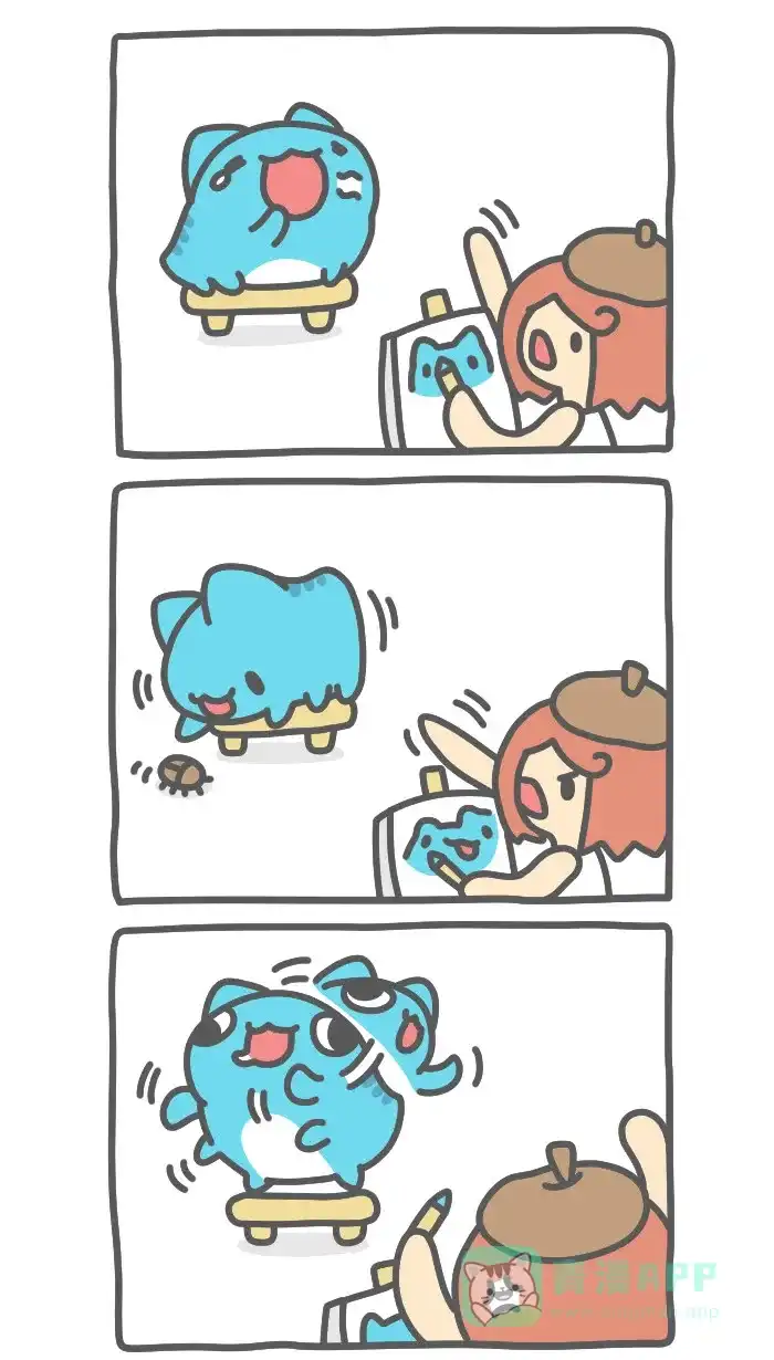 猫猫虫咖波 [第507话] 模特儿＆飞行器 第2页