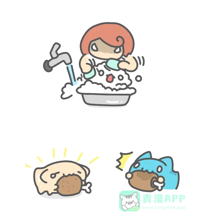 猫猫虫咖波 [第522话] 洗手 第7页