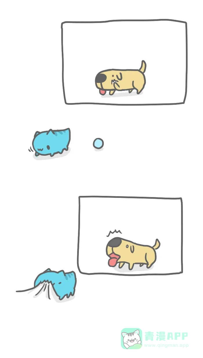 猫猫虫咖波 [第66话] 小蓝球 第4页