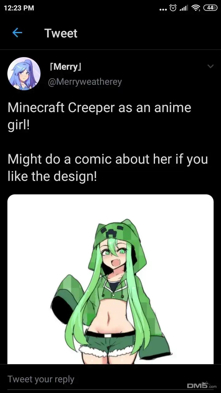 《meme娘》苦力怕娘 第1页