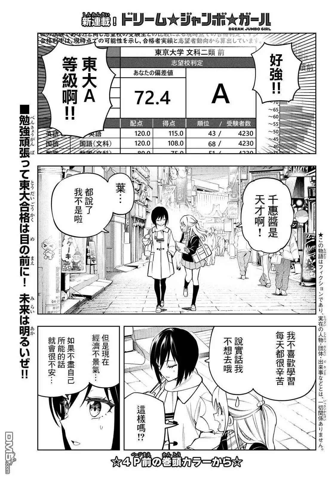《梦幻☆头彩☆女孩》第1话 第4页