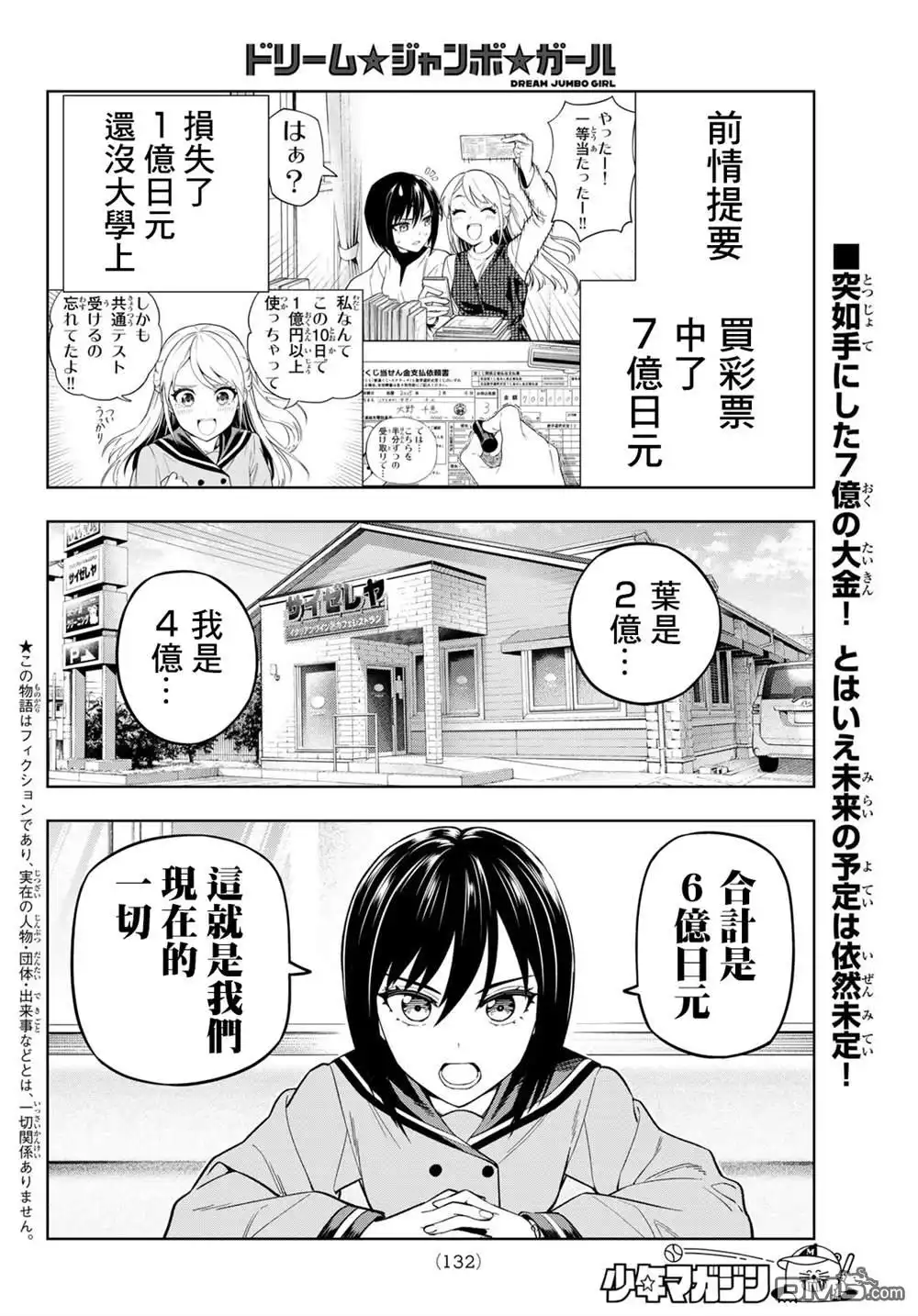 《梦幻☆头彩☆女孩》第2话 第3页